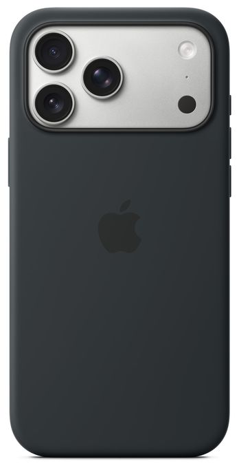 Cover für Apple iPhone 17 Pro Max  Silikon Case mit MagSafe (Schwarz) 