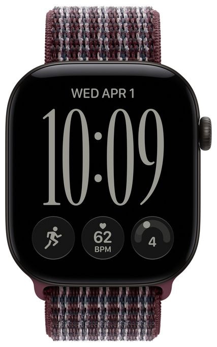 Armband  Watch 44mm / 45mm / 46mm / 49mm  Sport Loop (Burgund) 