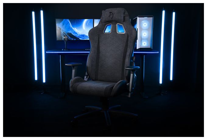 Gamingstuhl bis 120 kg Avanti Soft Fabric 