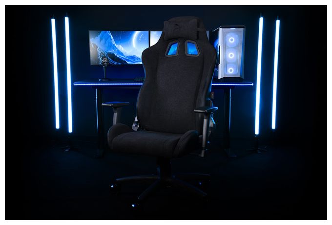 Gamingstuhl bis 120 kg Avanti Soft Fabric 