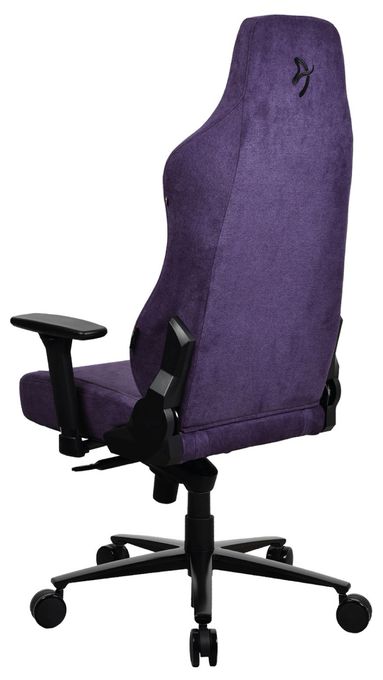 Gamingstuhl bis 145 kg (Violett) Vernazza Soft Fabric 