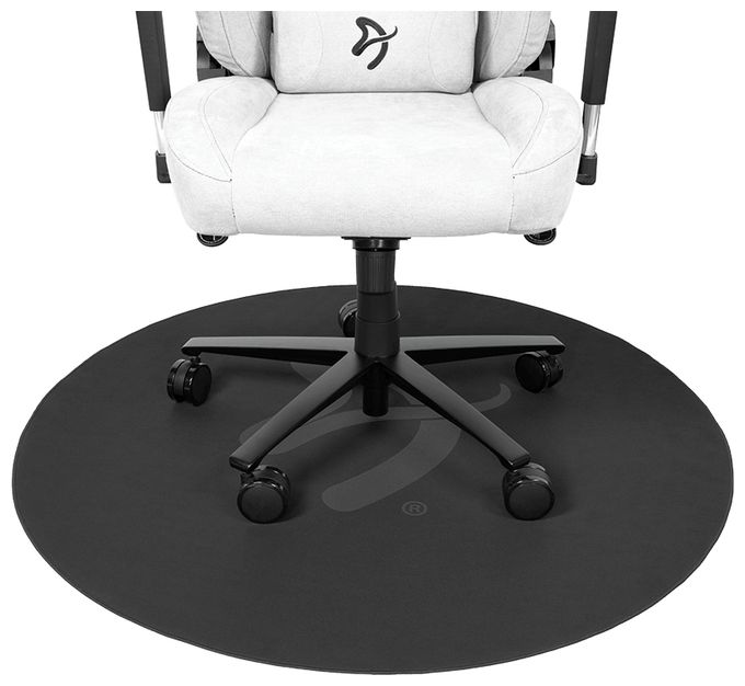 Stuhlmatte  Zona Bodenschutzmatte (Schwarz, Grau) 