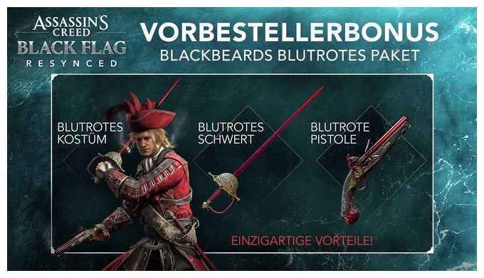 Assassin's Creed Black Flag Resynced - Launch Edition (Xbox Series X) 