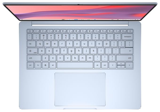 WUXGA Notebook 35,6 cm (14 Zoll) 1920 x 1200 Pixel 8 GB Ram 128 GB eMMC ChromeOS MediaTek Kompanio max. 2,6 GHz  Chromebook CM1406CM4A-LY0052 (Blau) 