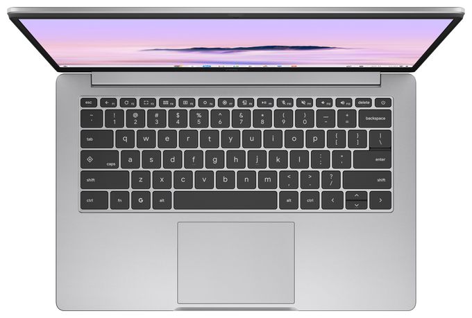 Full HD Notebook 35,6 cm (14 Zoll) 1920 x 1080 Pixel 128 GB eMMC ChromeOS Intel Core 3 max. 3,9 GHz  Chromebook CX1405CTA-MW0355 (Grau) 