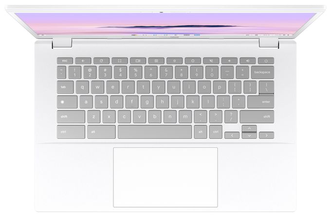 Full HD Notebook 35,6 cm (14 Zoll) 1920 x 1080 Pixel 256 GB UFS ChromeOS Intel® Core™ i5 max. 4,6 GHz  Chromebook Plus CX3402CVA-MW0347 (Weiß) 