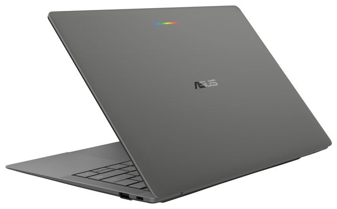 3K Notebook 35,6 cm (14 Zoll) Touchscreen 16 GB RAM 512 GB SSD Googlebook OS Intel Core Ultra 7  Googlebook CX9406CAA-TG0089 (Grau) 