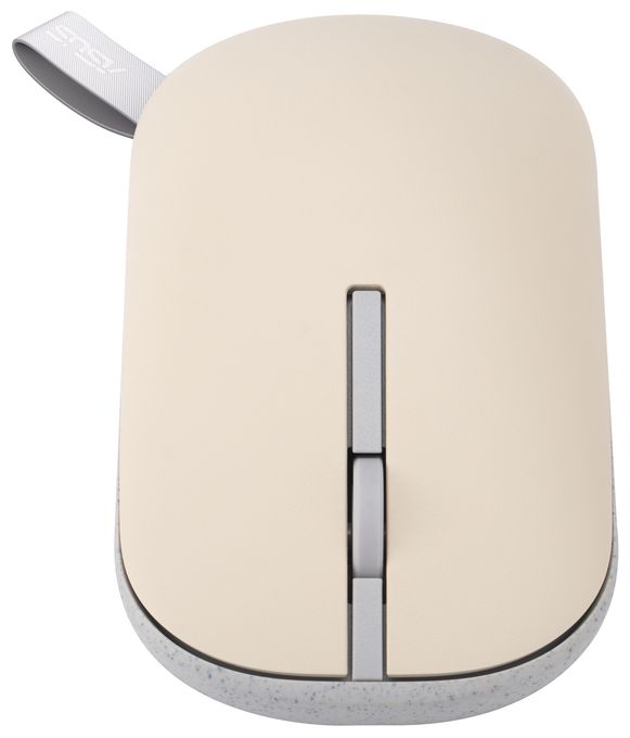 1600 DPI Büro Maus Optisch  Marshmallow Mouse MD100 (Beige, Grün) 