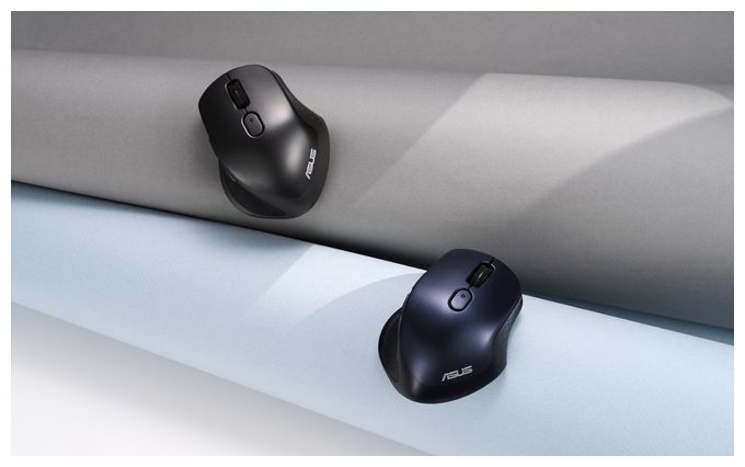 2400 DPI Büro Maus Optisch  MW203 (Schwarz, Blau) 