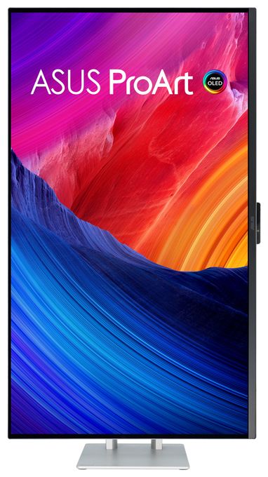 4K Ultra HD Monitor 80 cm (31.5 Zoll) 16:9 0,1 ms 250 cd/m²  ProArt OLED PA32UCDM (Silber) 