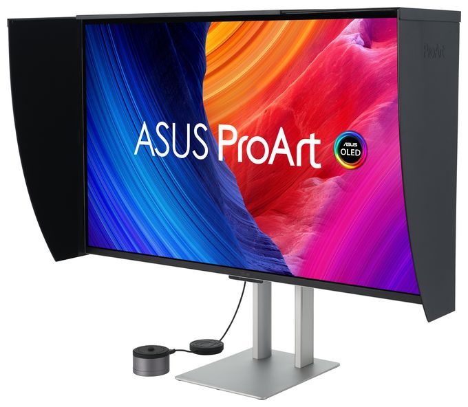 4K Ultra HD Monitor 80 cm (31.5 Zoll) 16:9 0,1 ms 250 cd/m²  ProArt PA32UCDMR-K (Schwarz, Silber) 