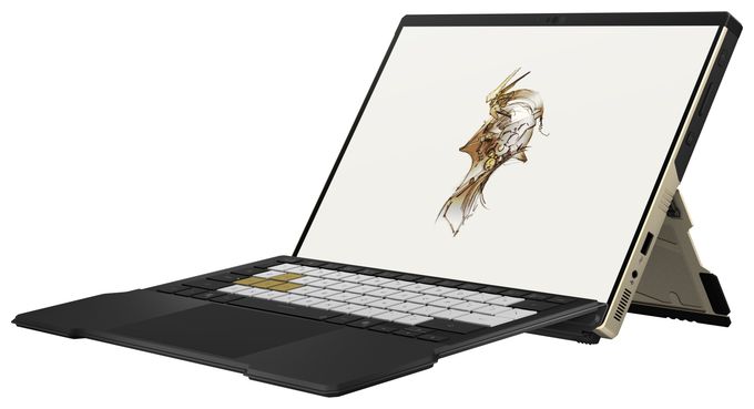 WQXGA Notebook 34 cm (13.4") 2560 x 1600 Pixel 1 TB SSD Windows 11 Home AMD Ryzen AI Max+ max. 5,1 GHz (Schwarz, Weiß, Gold) ROG Flow Z13 GZ302EAC-RU178W 