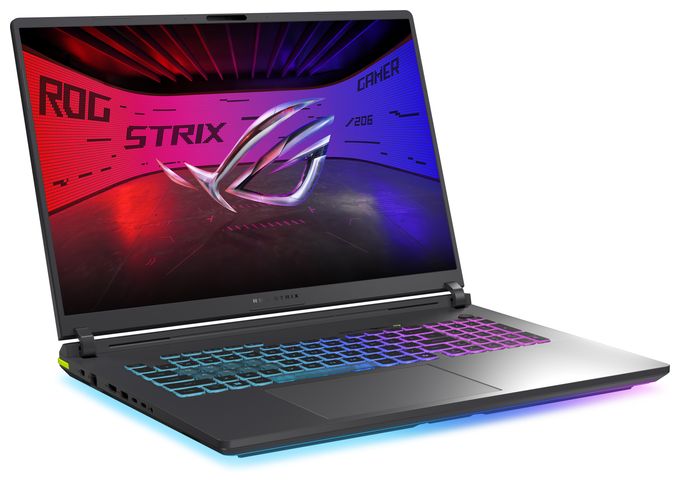 2K Ultra HD Notebook 45,7 cm (18 Zoll) 2560 x 1600 Pixel 32 GB Ram 1 TB SSD Windows 11 Home Intel Core Ultra 9 max. 5,5 GHz NVIDIA GeForce RTX 5080  ROG Strix G815LW-SA269W (Grau, Grün) 