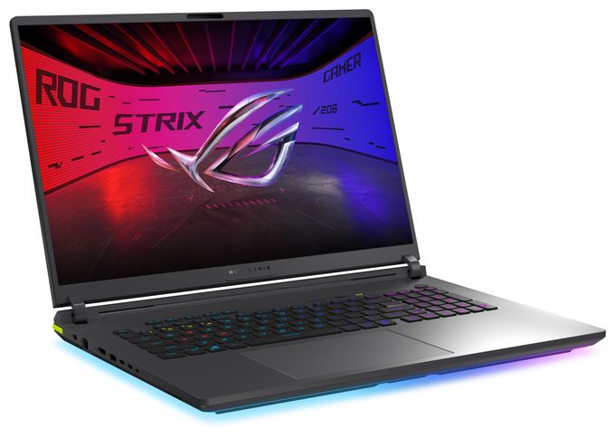 WQXGA Notebook 45,7 cm (18 Zoll) 2560 x 1600 Pixel 64 GB Ram 1 TB SSD Windows 11 Home Intel Core Ultra 9 max. 5,5 GHz NVIDIA GeForce RTX 5080  ROG Strix G815LW-SA358W (Grau, Grün) 