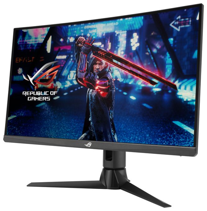 Quad HD Monitor 68,6 cm (27 Zoll) 16:9 1 ms 400 cd/m²  ROG Strix XG27AQV (Schwarz) 