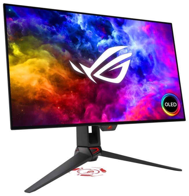 Quad HD Monitor 67,3 cm (26.5 Zoll) 16:9 0,03 ms 450 cd/m²  ROG Swift OLED PG27AQDM (Schwarz) 