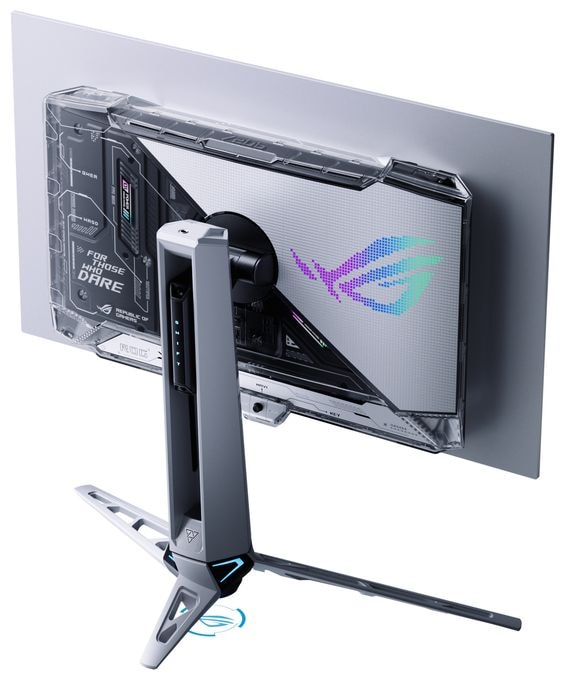 Quad HD Monitor 67,3 cm (26.5 Zoll) 16:9 0,02 ms  ROG Swift OLED PG27AQWP-W (Silber) 
