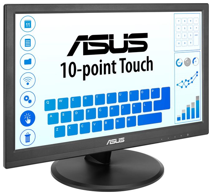 Full HD Monitor 39,6 cm (15.6 Zoll) 16:9 5 ms 220 cd/m²  Touch VT169HE (Schwarz) 