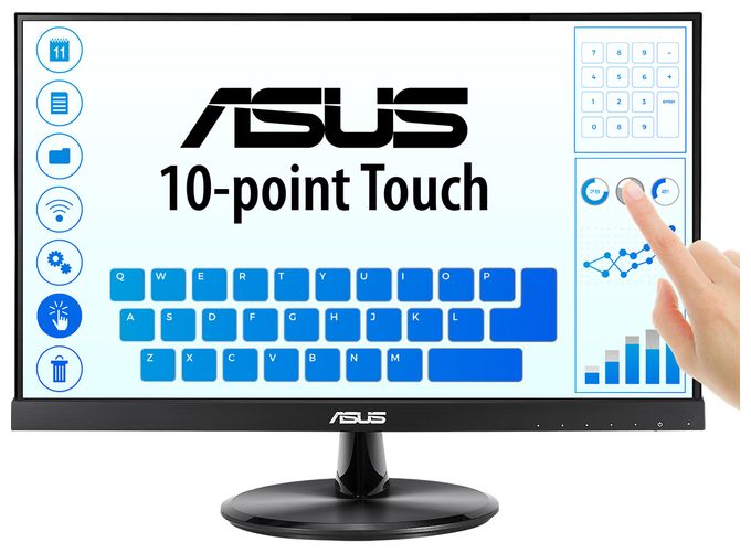 Full HD Monitor 54,6 cm (21.5 Zoll) 16:9 5 ms 250 cd/m²  VT229H (Schwarz) 