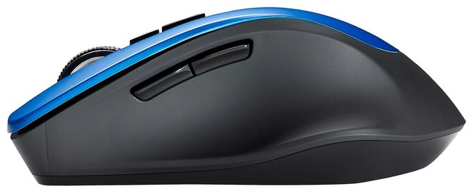 1600 DPI Büro Maus Optisch  WT425 (Schwarz, Blau) 