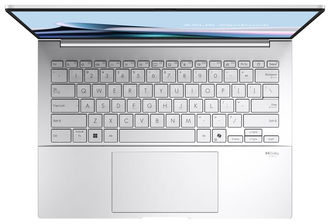 WUXGA Notebook 35,6 cm (14 Zoll) 1920 x 1200 Pixel 1 TB SSD Windows 11 Home Intel Core Ultra 7 max. 5,1 GHz  Zenbook 14 UX3405CA-QD1302W (Silber) 