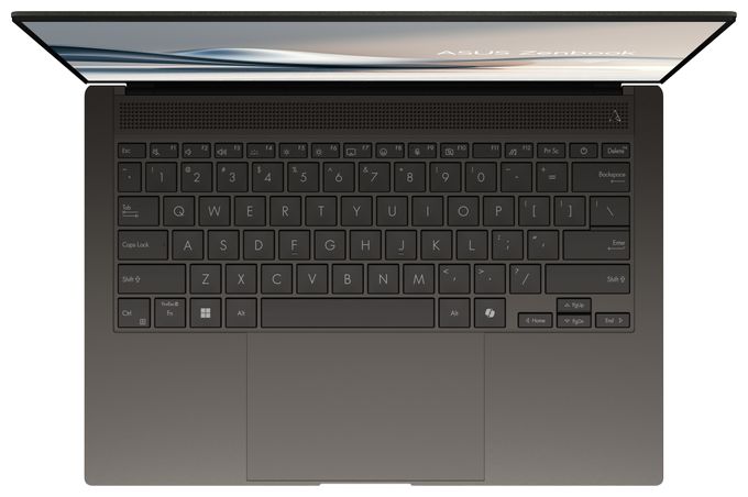 2K Ultra HD Notebook 35,6 cm (14 Zoll) 2880 x 1800 Pixel 1 TB SSD Windows 11 Home Intel Core Ultra 7 max. 4,8 GHz  Zenbook S14 UX5406SA-PV530W Copilot+ (Grau) 