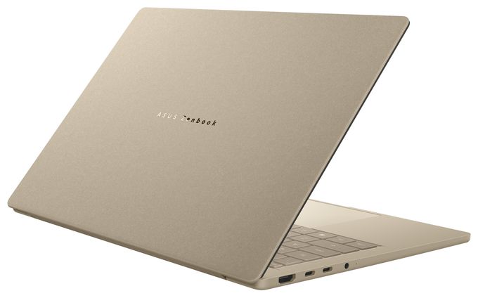 WUXGA Notebook 35,6 cm (14 Zoll) 1920 x 1200 Pixel 1 TB SSD Windows 11 Home Qualcomm Snapdragon max. 3 GHz  Zenbook UX3407QA-QD498W (Beige) 