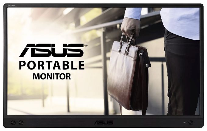 Full HD Monitor 39,6 cm (15.6 Zoll) 16:9 5 ms 250 cd/m²  ZenScreen MB166C (Schwarz) 