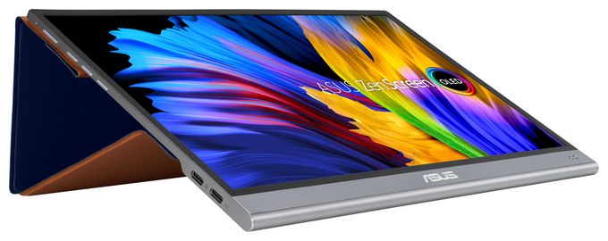 Full HD Monitor 33,8 cm (13.3 Zoll) 16:9 1 ms 400 cd/m²  ZenScreen OLED MQ13AH (Schwarz) 