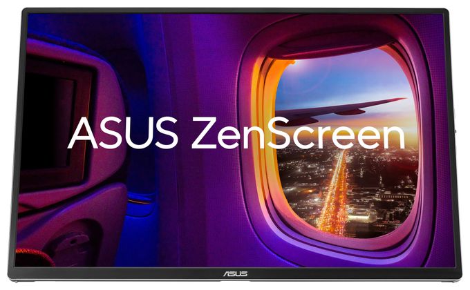 WUXGA Monitor 40,6 cm (16 Zoll) 16:10 1 ms 300 cd/m²  ZenScreen OLED MQ16FC (Silber) 