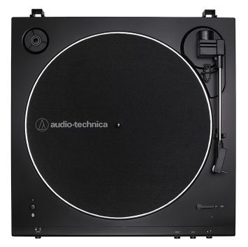 Audio-Plattenspieler mit Riemenantrieb  AT-LP60XBT vollautomatischer (Schwarz) 