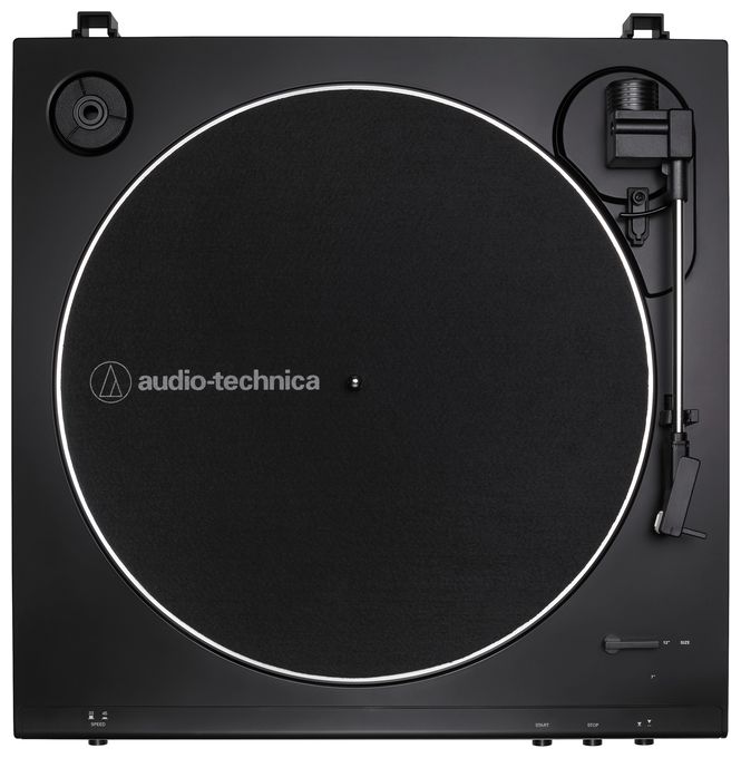 Audio-Plattenspieler mit Riemenantrieb  AT-LP60XUSB vollautomatischer (Grau, Metallisch) 