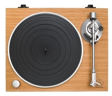 Audio-Plattenspieler mit Riemenantrieb  AT-LPW30TK manueller (Holz) 