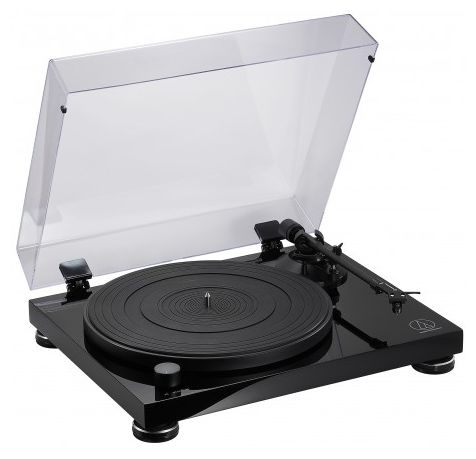 Audio-Plattenspieler mit Riemenantrieb  AT-LPW50PB manueller (Schwarz) 