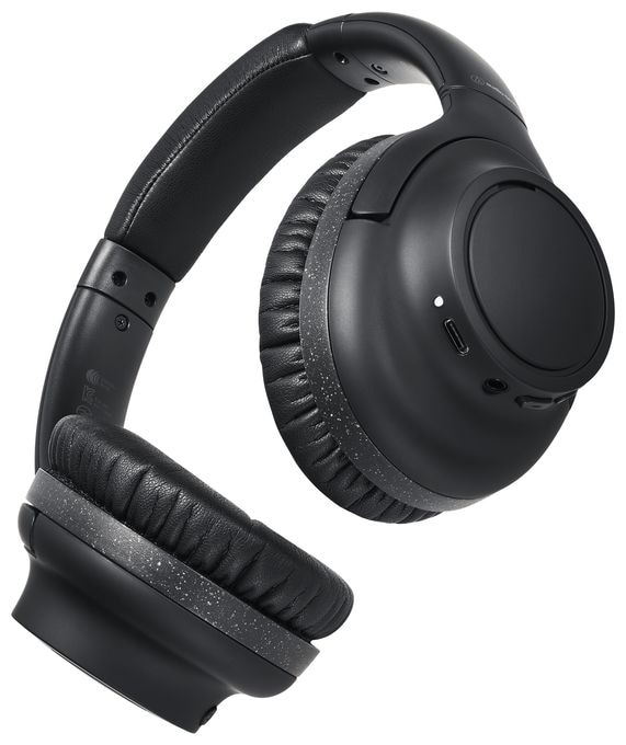Over Ear Bluetooth Kopfhörer kabelgebunden&kabellos USB Typ-C  ATH-S300BT (Schwarz) 