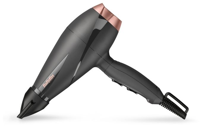Haartrockner 2100 W (Schwarz, Rosa-Goldfarben) 6709DE Smooth Pro 