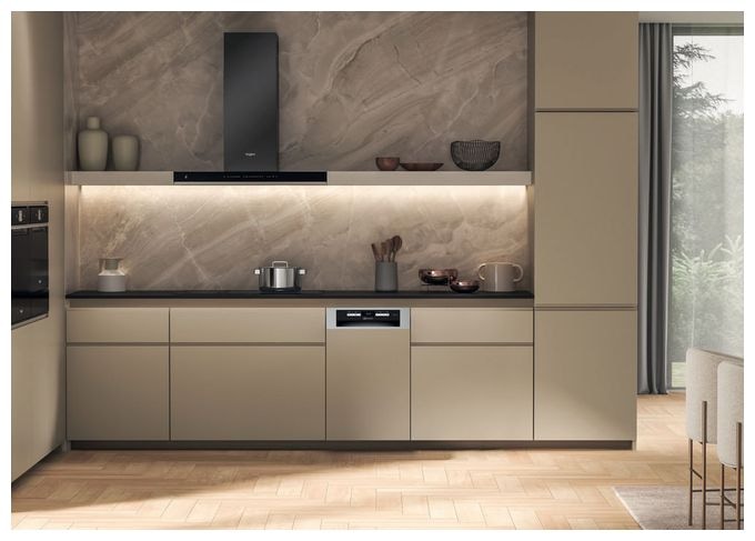 45 cm Geschirrspüler teilintegriert (ohne Front) Sehr leise 10 Maßgedecke ActiveDry BK6PB10BS7A0 