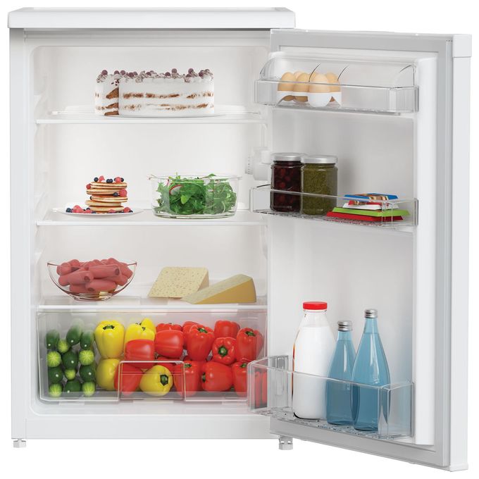 128 l Kühlschrank freistehend EEK: E 90 kWh Jahr  K55R1112W (Weiß) 