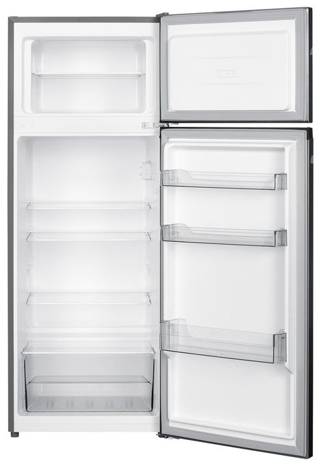 169 l / 37 l Kühl-Gefrierkombi freistehend 137 kWh Jahr  K55T0413S (Edelstahl) 