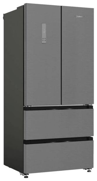 353 l / 157 l Kühl-Gefrierkombi freistehend NoFrost 242 kWh Jahr  KGDDNF1820XLDIN (Edelstahl) 