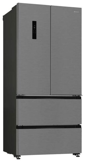 353 l / 157 l Kühl-Gefrierkombi freistehend NoFrost 210 kWh Jahr  KGDDNF182XLCIN (Edelstahl) 