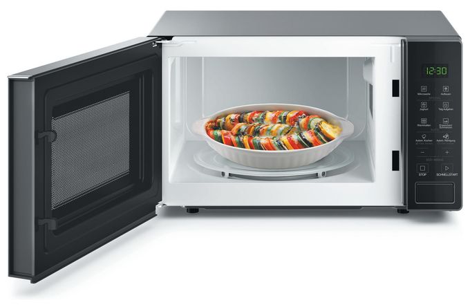 Freistehende Mikrowelle 700 W Größe: klein 5 Stufen  MWK201B (Schwarz) 