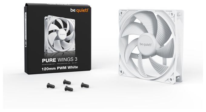 Pure Wings 3 120mm PWM White 