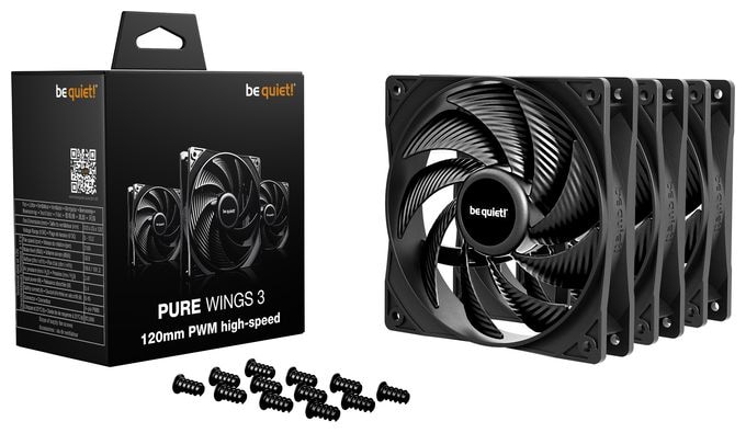 Pure Wings 3 120mm | PWM high-speed Triple Pack 