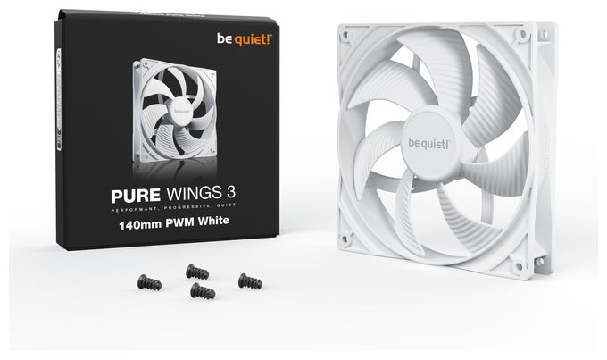 Pure Wings 3 140mm PWM White 