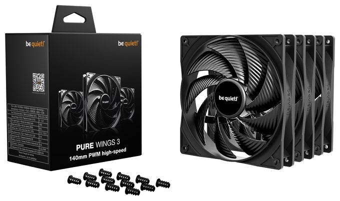 Pure Wings 3 140mm | PWM high-speed Triple Pack 