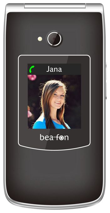 4G Smartphone 7,11 cm (2.8 Zoll) 1,3 MP Single SIM  SL645 (Schwarz, Silber) 