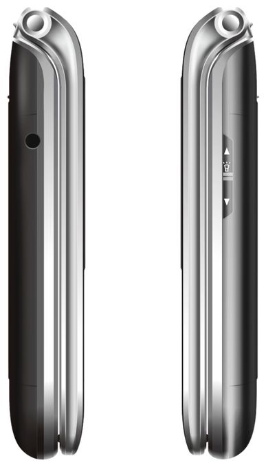 2G Smartphone 7,11 cm (2.8 Zoll) Single SIM  SL646 (Anthrazit, Silber) 