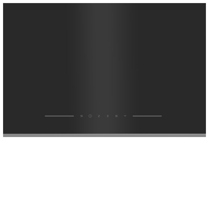 Abluft/Umluft Dunstabzugshaube/Esse Wand 90 cm (Schwarz) BHCA96641BBHS 