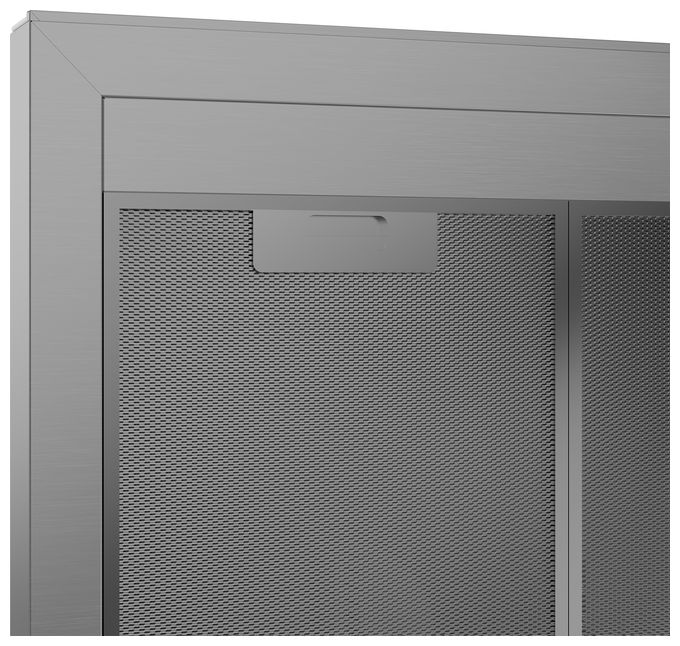 Abluft/Umluft Dunstabzugshaube/Esse Wand 60 cm (Schwarz, Edelstahl) BHCB63640BH 